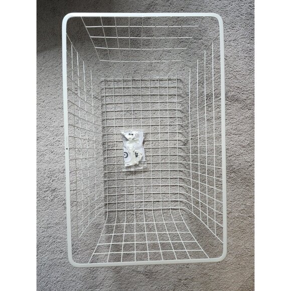 Set of 2 NEW IKEA Algot Large Wire Basket 23.5x15 x11.5 004.018.61 21174 Discont - Picture 3 of 8